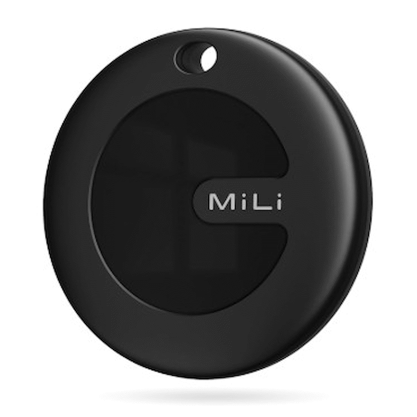 MiTag Duo with Key Ring - Black