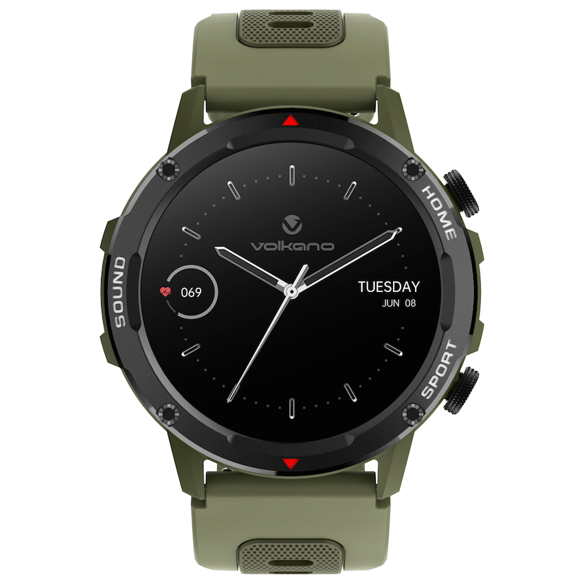 Volkano Power Series Smart Watch - Green