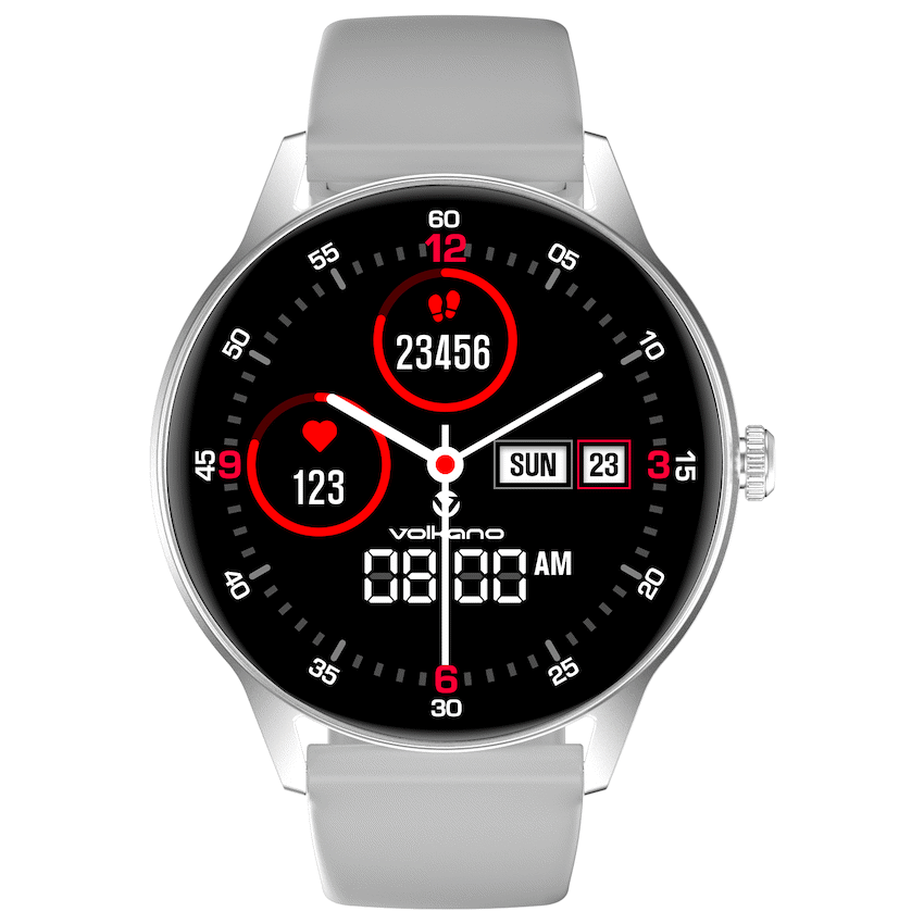 Volkano Soul Series Smart Watch - Silver