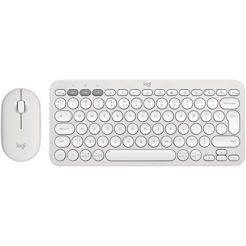 Logitech(R) Pebble 2 Combo - Tonal White
