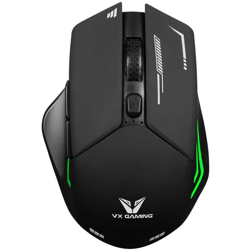 VX Gaming Kratos Series Wireless Rechargeable RGB Gaming Mouse